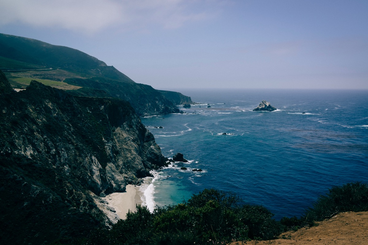 A quiet coastline